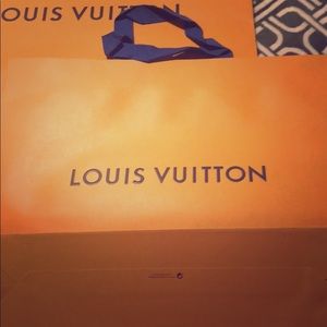 LV paper bags original Paris